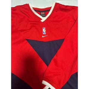 Nike NBA Team Warm Up Long Sleeve V Neck Pullover Shirt XL